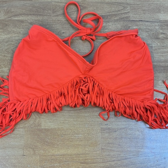 L*space fringe bikini top d cup traingle halter top sassy fun sexy - Picture 4 of 4